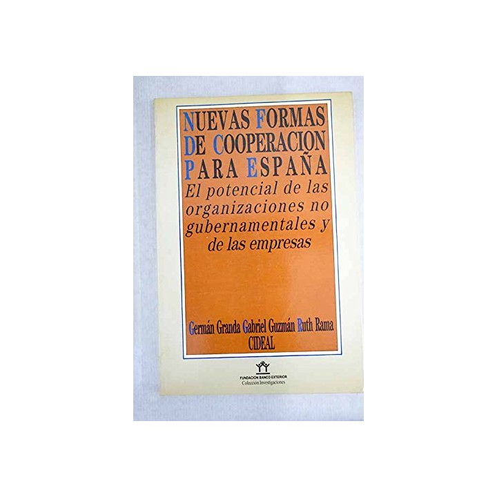 Nuevas Formas De Cooperacion Para España